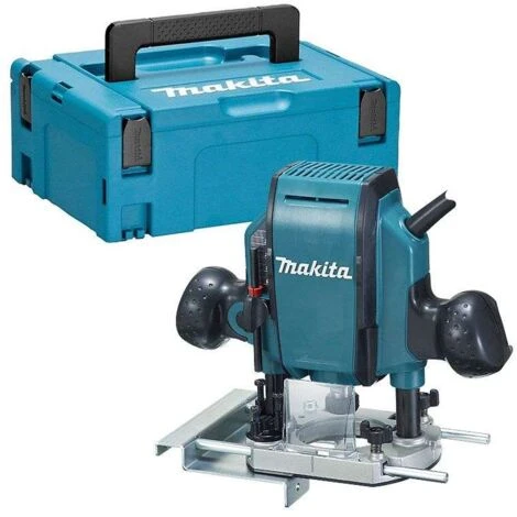 Fresatrice MAKITA 900W 8mm - Valigetta Mak-Pac - RP0900XJ 1 Fresatrice MAKITA 900W 8mm - Valigetta Mak-Pac - RP0900XJ