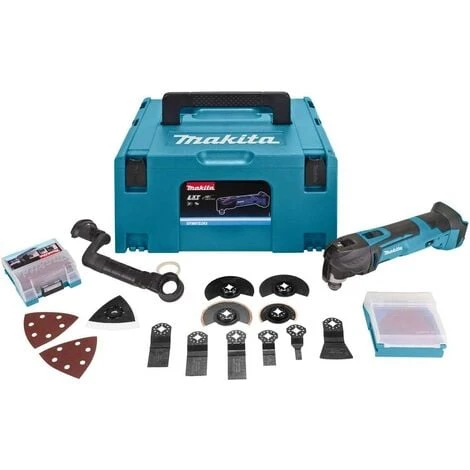 Utensile Multifunzione MAKITA 18 V Li-Ion - Batteria E Caricabatteria Non Inclusi - In Valigetta MAKPAC - DTM51ZJX3 1 Utensile Multifunzione MAKITA 18 V Li-Ion - Batteria E Caricabatteria Non Inclusi - In Valigetta MAKPAC - DTM51ZJX3