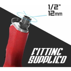 Avvitatore Pneumatico Aria Compressa 1/2 Pollice Bulloni Ruote Valigetta Con 10 Bussole Incluse -Makitae Outlet 10834408 3