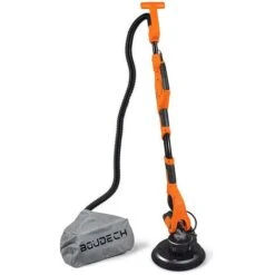 Levigatrice Per Parete Muro Cartongesso Soffitto 710/750W Con Tubo E Sacca Aspirapolvere 6 Dischi