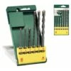 Set Serie 6 Punte Sds-plus Sds Plus In Cofanetto Bosch Per Cemento Pietra Muro