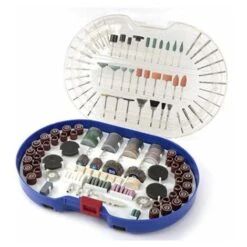 KIT 276 ACCESSORI MINI TRAPANO DREMEL PUNTE PER LUCIDARE LEVIGARE IN VALIGETTA