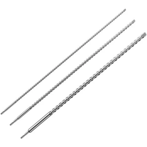 Punte Per Trapano Demolitore SDS 3 Pezzi 870 Mm Punte ø 12/ 16/ 24 Mm Trapano A Percussione 1 Punte Per Trapano Demolitore SDS 3 Pezzi 870 Mm Punte ø 12/ 16/ 24 Mm Trapano A Percussione