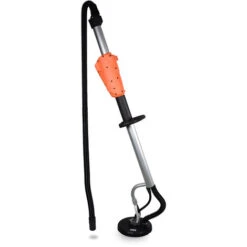 Levigatrice A Giraffa Orbitale Per Parete Muro Cartongesso Soffitto 710w Con Tubo Attacco Aspirapolvere 6 Dischi