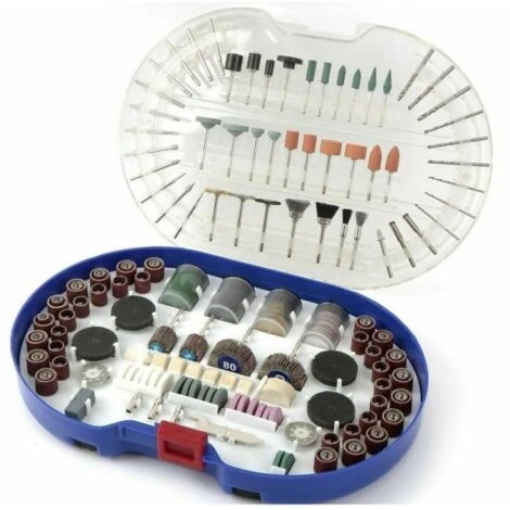 Trade Shop - Kit 276 Accessori Mini Trapano Dremel Punte Per Lucidare Levigare In Valigetta 1 Trade Shop - Kit 276 Accessori Mini Trapano Dremel Punte Per Lucidare Levigare In Valigetta