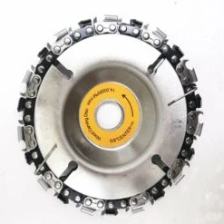 Disco Professionale Da Taglio Legno 4'' O 4-1/2 Per Smerigliatrice Angolare E Flex Da 100-115mm - 22 Denti + Catena Ricambio 9 Disco Professionale Da Taglio Legno 4'' O 4-1/2 Per Smerigliatrice Angolare E Flex Da 100-115mm - 22 Denti + Catena Ricambio -Makitae Outlet 13421868 5