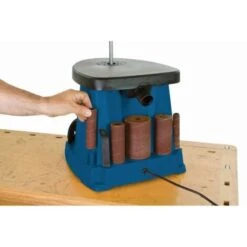 LEVIGATRICE A MANDRINO OSCILLANTE TAMBURO SCHEPPACH OSM100 450W -Makitae Outlet 13739356 5