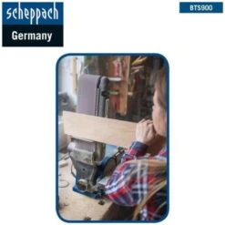 LEVIGATRICE COMBINATA DA BANCO A NASTRO 100MM PIU' DISCO 150MM SCHEPPACH BTS900 -Makitae Outlet 13739574 3