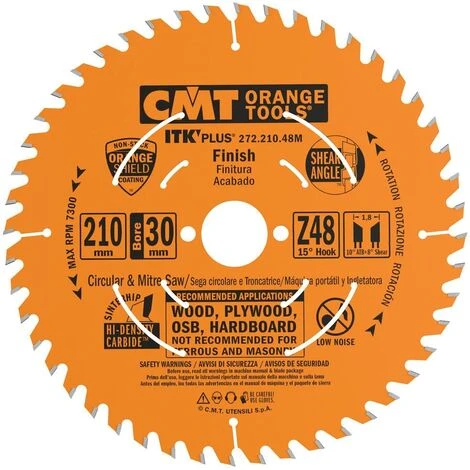 272.210.48M LAMA CIRCOLARE (ULTRA ITK) HW 210X1.8/1.2X30 (+25) Z48 ATB+S 1 272.210.48M LAMA CIRCOLARE (ULTRA ITK) HW 210X1.8/1.2X30 (+25) Z48 ATB+S