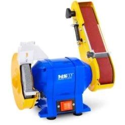 MSW Smerigliatrice Combinata Da Banco Smerigliatrice Da Tavolo Con Due Mole 250 W