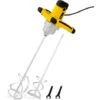 MSW Trapano Miscelatore Elettrico 1800 W 180 - 700 RPM Plastica M14 IP20 Soft Start