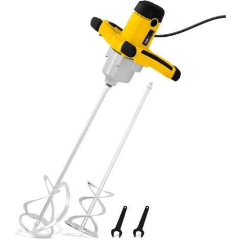 MSW Trapano Miscelatore Elettrico 1800 W 180 - 700 RPM Plastica M14 IP20 Soft Start 1 MSW Trapano Miscelatore Elettrico 1800 W 180 - 700 RPM Plastica M14 IP20 Soft Start