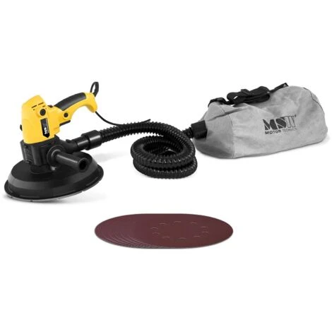 MSW Levigatrice Elettrica Per Muri Sacchetto Raccoglipolvere 1000 W 1300 - 3200 Rpm 1 MSW Levigatrice Elettrica Per Muri Sacchetto Raccoglipolvere 1000 W 1300 - 3200 Rpm