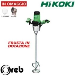 Hikoki Hitachi Miscelatore Um12vst2 1200w Frusta 120 Mm 2 Velocita Zvrp