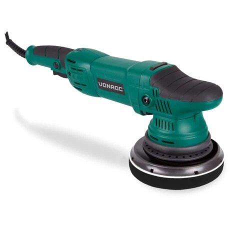 VONROC Lucidatrice Eccentrica A Doppia Azione 1050W-150mm. Include 1 Disco Per Lucidatura, Disco Di Supporto E Sacca Portautensili 2 VONROC Lucidatrice Eccentrica A Doppia Azione 1050W-150mm. Include 1 Disco Per Lucidatura, Disco Di Supporto E Sacca Portautensili - immagine 2