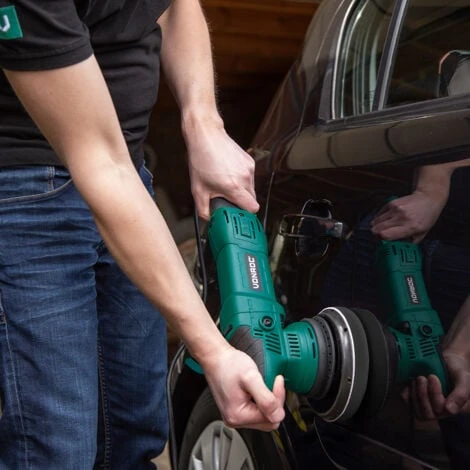 VONROC Lucidatrice Eccentrica A Doppia Azione 1050W-150mm. Include 1 Disco Per Lucidatura, Disco Di Supporto E Sacca Portautensili 4 VONROC Lucidatrice Eccentrica A Doppia Azione 1050W-150mm. Include 1 Disco Per Lucidatura, Disco Di Supporto E Sacca Portautensili - immagine 4