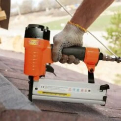 Chiodatrice E Graffettatrice Spara Chiodi Ad Aria Compressa Doppia Funzione