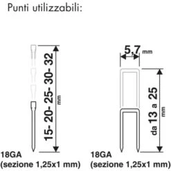 Puntatrice Chiodatrice Graffettatrice Elettrica 5725 Con 300 Chiodi E 100 Punte 5 Puntatrice Chiodatrice Graffettatrice Elettrica 5725 Con 300 Chiodi E 100 Punte -Makitae Outlet 16166457 3
