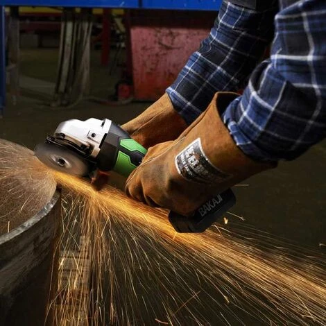 Smerigliatrice Angolare 115mm Batteria 18V 3AH Ricaricabile + Disco E Valigetta 5 Smerigliatrice Angolare 115mm Batteria 18V 3AH Ricaricabile + Disco E Valigetta - immagine 5