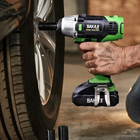 Trapano Avvitatore Ad Impulsi Pneumatico 1/2 Batteria 18V Ricaricabile Valigetta 4 Trapano Avvitatore Ad Impulsi Pneumatico 1/2 Batteria 18V Ricaricabile Valigetta - immagine 4