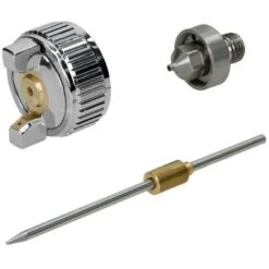 Ugello Aerografo Pistola A Spruzzo Verniciatura Acciaio Inox Misura 0,5mm Nuovo