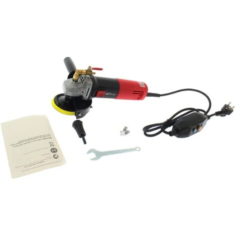 Varan Motors - NEWTG-01 Lucidatrice Ad Acqua 860W 230V, Ø100mm 1000-5000 Rpm, Levigatrice A Umido 2 Varan Motors - NEWTG-01 Lucidatrice Ad Acqua 860W 230V, Ø100mm 1000-5000 Rpm, Levigatrice A Umido - immagine 2