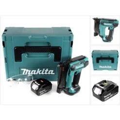 Makita DPT 353 M1J Spillatrice A Batteria 18 V In Valigetta Makpac + 1x Batteria BL1840 4,0 Ah - Senza Caricabatterie