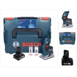 Bosch GKF 12V-8 Rifilatore A Batteria 12V In Valigetta L-Boxx + 1x Batteria 6,0Ah - Senza Caricabatterie