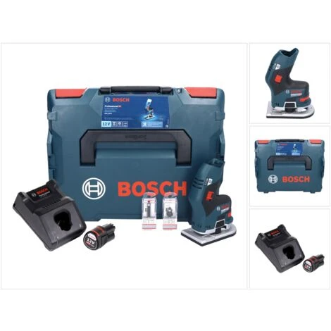 Bosch GKF 12V-8 Professional Rifilatore A Batteria In Valigetta L-Boxx + 1x Batteria GBA 3,0 Ah + Caricatore Rapido GAL 1230 CV 1 Bosch GKF 12V-8 Professional Rifilatore A Batteria In Valigetta L-Boxx + 1x Batteria GBA 3,0 Ah + Caricatore Rapido GAL 1230 CV