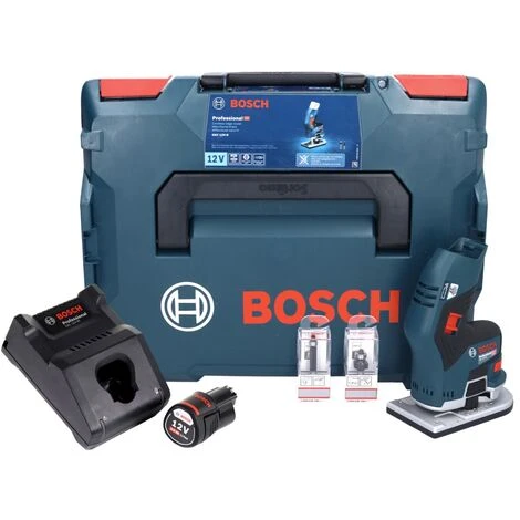 Bosch GKF 12V-8 Professional Rifilatore A Batteria In Valigetta L-Boxx + 1x Batteria GBA 3,0 Ah + Caricatore Rapido GAL 1230 CV 2 Bosch GKF 12V-8 Professional Rifilatore A Batteria In Valigetta L-Boxx + 1x Batteria GBA 3,0 Ah + Caricatore Rapido GAL 1230 CV - immagine 2