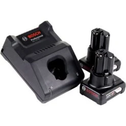 Bosch GKF 12V-8 Rifilatore A Batteria 12V In Valigetta L-Boxx + 2x Batterie 6,0Ah + Caricabatterie GAL 1230 CV -Makitae Outlet 16774832 5