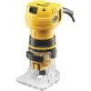 DEWALT DWE6005-QS Rifilatore 590w Base D 16000/34000 Giri/min Pinza 6mm