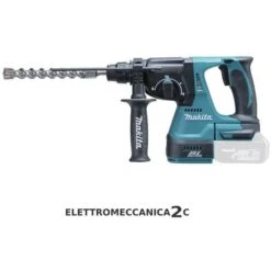 MAKITA DHR243Z Tassellatore 18v Brushless 24mm 2mandrini Solo Corpo Macchina