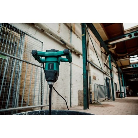 VONROC Miscelatore Cemento E Malta 1200W Con Frusta 120x600mm. Velocità Variabile 4 VONROC Miscelatore Cemento E Malta 1200W Con Frusta 120x600mm. Velocità Variabile - immagine 4