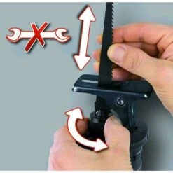 Sega A Gattuccio Universale Multifunzione Segaccio Seghetto Einhell TC-AP 650 E -Makitae Outlet 17308442 3