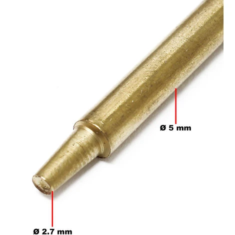 Perno Punzone Per Roditrice 5,8cm Ø5mm Per Lamiera E Plastica 2 Perno Punzone Per Roditrice 5,8cm Ø5mm Per Lamiera E Plastica - immagine 2