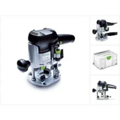 Festool OF 1010 EBQ-Plus Fresatrice 1010 W In Valigetta SYSTAINER + Accessori ( 574335 )