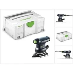 Festool DTS 400 REQ-Plus Levigatrice Delta 250 W In Valigetta Systainer + Accessori ( 574635 )