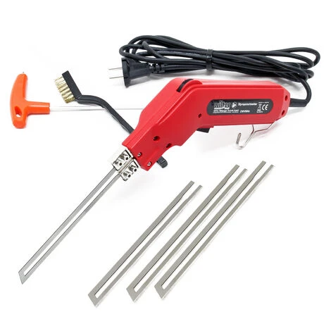 Taglierina Per Polistirolo Da 150W Riscaldamento Rapido Fino A 600°C Con 4 Lame 1 Taglierina Per Polistirolo Da 150W Riscaldamento Rapido Fino A 600°C Con 4 Lame