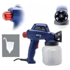 Pistola Elettrica A Spruzzo 60w Per Verniciare Pitturare Imbiancare RESG-60 -Makitae Outlet 19179160 3