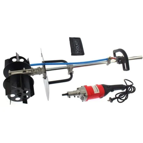 Varan Motors - NEEMR-02 Miscelatore 1800w Miscelatore Con Alimentazione D'acqua Per Intonaco, Cemento, Malta, Collante Per Piastrelle, Intonaco, Ecc... 2 Varan Motors - NEEMR-02 Miscelatore 1800w Miscelatore Con Alimentazione D'acqua Per Intonaco, Cemento, Malta, Collante Per Piastrelle, Intonaco, Ecc... - immagine 2