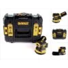DeWalt DCW 210 NT Levigatrice Orbitale A Batteria 18V / 125mm Brushless In Valigetta TSTAK - Senza Batteria, Senza Caricabatterie
