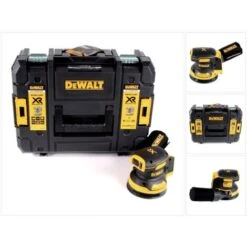 DeWalt DCW 210 NT Levigatrice Orbitale A Batteria 18V / 125mm Brushless In Valigetta TSTAK - Senza Batteria, Senza Caricabatterie