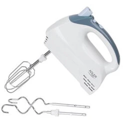 Sbattitore Elettrico AD4202 300W Con Ciotola Bianco E Blu Adler 7 Sbattitore Elettrico AD4202 300W Con Ciotola Bianco E Blu Adler -Makitae Outlet 19921419 3