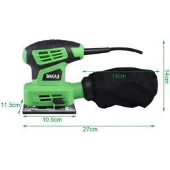 Levigatrice Mouse Orbitale 240W Con Aspiratore + 5 Nastri Abrasivi Legno Muro -Makitae Outlet 19939503 5