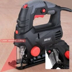 Seghetto Elettrico Alternativo 800W Velocita Regolabile Laser Valigetta E 6 Lame 8 Seghetto Elettrico Alternativo 800W Velocita Regolabile Laser Valigetta E 6 Lame -Makitae Outlet 20994380 4