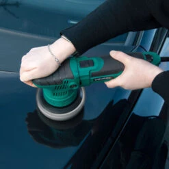 VONROC Lucidatrice A Doppia Azione 650W-125mm Con 1 Disco Per Lucidatura. Soft Start E Controllo Costante Della Potenza -Makitae Outlet 21555900 3