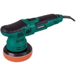 VONROC Lucidatrice A Doppia Azione 650W-125mm Con 1 Disco Per Lucidatura. Soft Start E Controllo Costante Della Potenza -Makitae Outlet 21555900 4