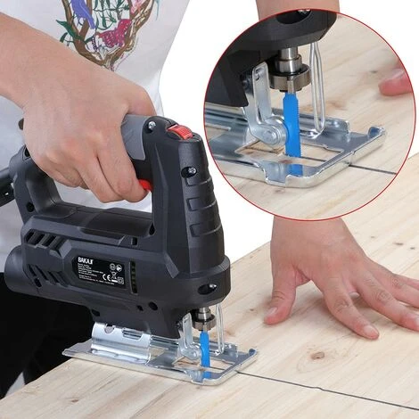 Seghetto Elettrico Alternativo 400W Velocita Regolabile 8 Lame Per Legno Metallo 3 Seghetto Elettrico Alternativo 400W Velocita Regolabile 8 Lame Per Legno Metallo - immagine 3