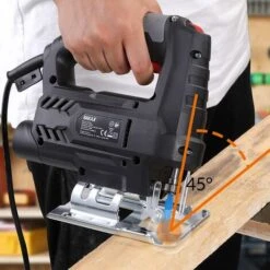 Seghetto Elettrico Alternativo 400W Velocita Regolabile 8 Lame Per Legno Metallo 8 Seghetto Elettrico Alternativo 400W Velocita Regolabile 8 Lame Per Legno Metallo -Makitae Outlet 23813690 4